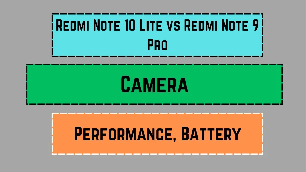 Redmi Note 10 Lite vs Redmi Note 9 Pro