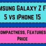 Samsung Galaxy Z Flip 5 vs iPhone 15